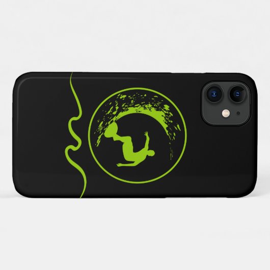 Coques Case-Mate iPhone Concepteur Cool de planche à voile (Dos (Horizontal))