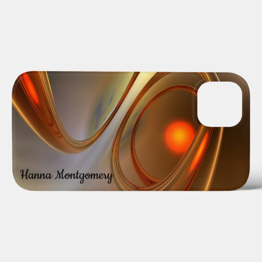 Coques Case-Mate iPhone Conception 3d Abstraite tendance et élégante (Verso (horizontal))