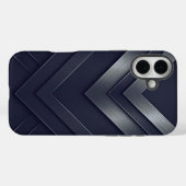 Coques Case-Mate iPhone Conception abstraite de Chevron stratifié (Verso (horizontal))