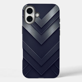 Coques iPhone 16 Plus Conception abstraite de Chevron stratifié