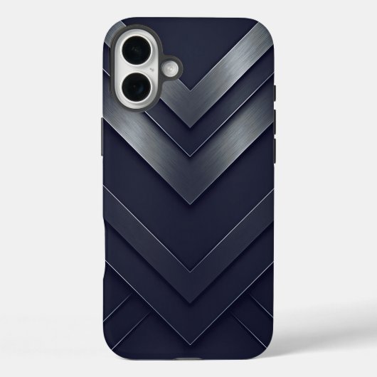 Coques Case-Mate iPhone Conception abstraite de Chevron stratifié (Verso)