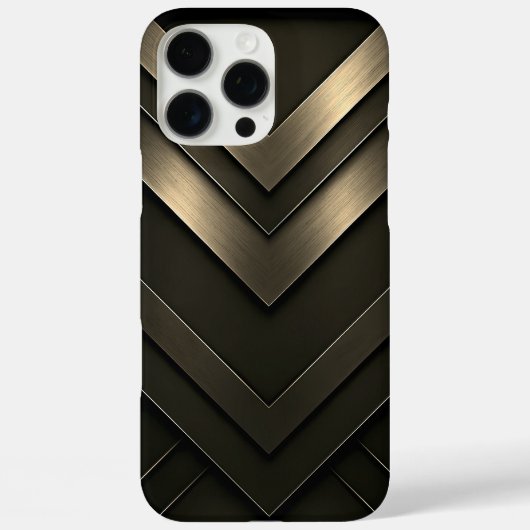 Coques Case-Mate iPhone Conception abstraite de Chevron stratifié (Verso)