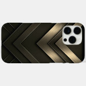 Coques Case-Mate iPhone Conception abstraite de Chevron stratifié (Verso (horizontal))