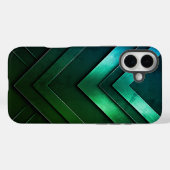 Coques Case-Mate iPhone Conception abstraite de Chevron stratifié (Verso (horizontal))