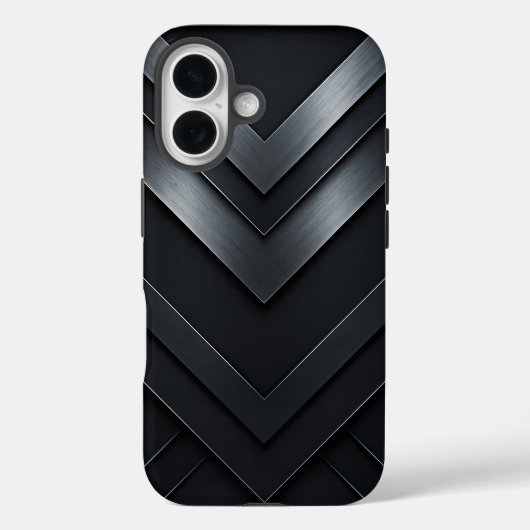 Coques Case-Mate iPhone Conception abstraite de Chevron stratifié (Verso)