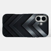 Coques Case-Mate iPhone Conception abstraite de Chevron stratifié (Verso (horizontal))
