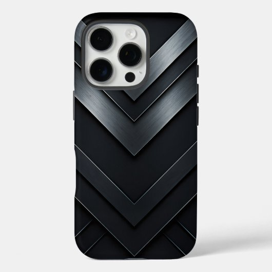 Coques Case-Mate iPhone Conception abstraite de Chevron stratifié (Verso)