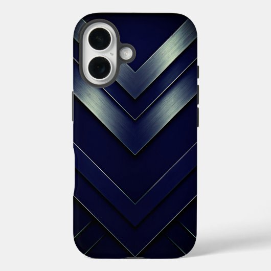 Coques Case-Mate iPhone Conception abstraite de Chevron stratifié (Verso)