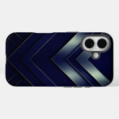 Coques Case-Mate iPhone Conception abstraite de Chevron stratifié (Verso (horizontal))