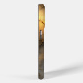 Coques Case-Mate iPhone Conception Abstraite de Marbre Doré (Verso / Droite)