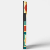 Coques Case-Mate iPhone Conception Abstraite de Style Rétro Géométrique au (Verso / Droite)