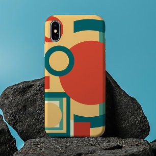 Case-Mate iPhone Case Conception Abstraite de Style Rétro Géométrique au