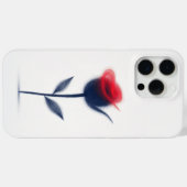 Coques Case-Mate iPhone Conception Abstraite des fleurs (Verso (horizontal))
