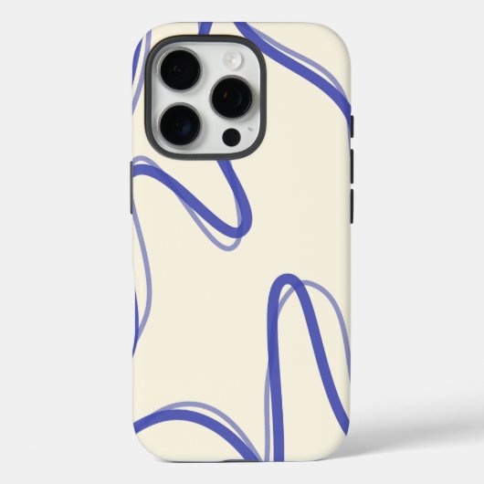 Coques Case-Mate iPhone Conception abstraite douce - Art esthétique minima (Verso)