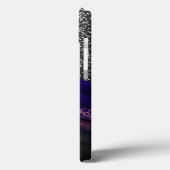 Coques Case-Mate iPhone Conception Abstraite Élégante avec Fond Pailleté (Verso / Gauche)