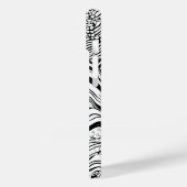 Coques Case-Mate iPhone Conception abstraite en noir et blanc (Verso / Gauche)