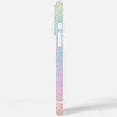 Coques Case-Mate iPhone Conception abstraite moderne avec Initiales et Nom (Verso / Gauche)