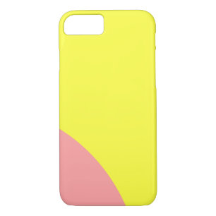Coque Case-Mate Pour iPhone Conception abstraite rose et jaune