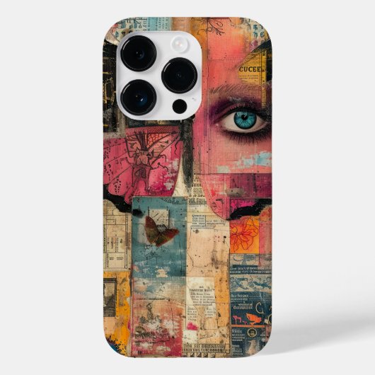Coques Case-Mate iPhone Conception Abstraite unique des yeux et des papill (Verso)