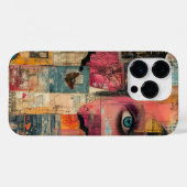 Coques Case-Mate iPhone Conception Abstraite unique des yeux et des papill (Verso (horizontal))