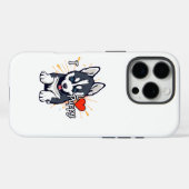 Coques Case-Mate iPhone Conception Amoureux des chiens adorable (Verso (horizontal))