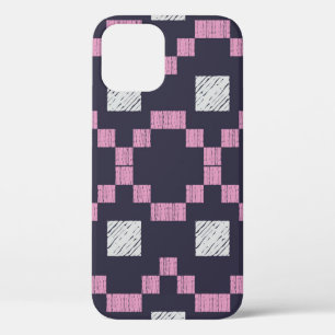 Case-Mate iPhone Case Conception avec hachure manuelle. L'ornement ethni