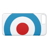 Coques Case-Mate iPhone Conception britannique de cible de mod (Dos (Horizontal))