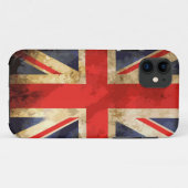 Coques Case-Mate iPhone Conception britannique de drapeau (Dos (Horizontal))