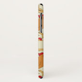 Coques Case-Mate iPhone Conception Brown du poulet Personnaliser (Dos/Gauche)