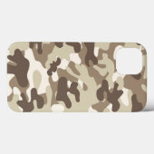 Coques Case-Mate iPhone Conception Camo Brown (Verso (horizontal))