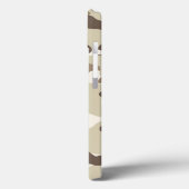 Coques Case-Mate iPhone Conception Camo Brown (Verso / Gauche)