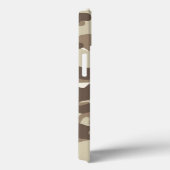 Coques Case-Mate iPhone Conception Camo Brown (Verso / Droite)