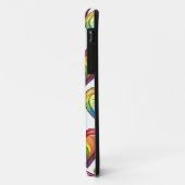 Coques Case-Mate iPhone Conception cardiaque gay pride (Dos/Gauche)