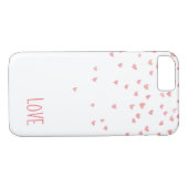 Coques Case-Mate iPhone Conception cardiaque personnalisée (Dos (Horizontal))