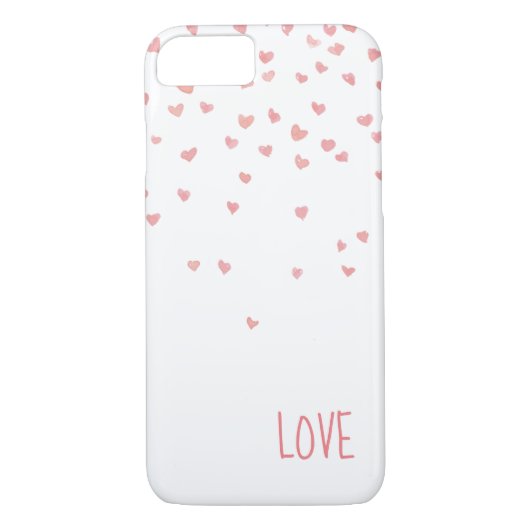 Coques Case-Mate iPhone Conception cardiaque personnalisée (Dos)