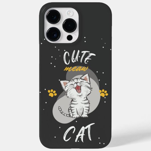 Coques Case-Mate iPhone Conception CAT (Verso)