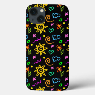 Coques Pour iPhone Conception colorée d'arrière - plan pour des