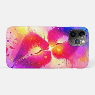 Case-Mate iPhone Case Conception colorée de l'éclaboussure Kiss