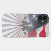 Coques Case-Mate iPhone Conception Commémorative du Paratrooper Patriotiqu (Dos (Horizontal))