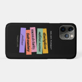 Coques Case-Mate iPhone Conception commerciale | Rappel | Motivation (Dos (Horizontal))