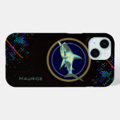 Coques Case-Mate iPhone conception cool de requins personnalisée (Verso (horizontal))