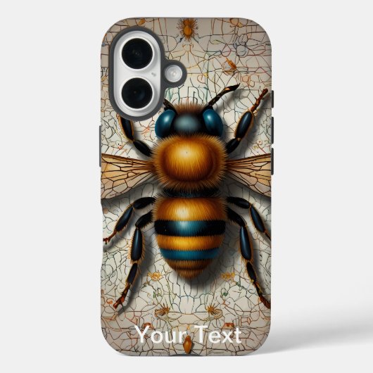 Coques Case-Mate iPhone Conception d'abeilles OtterBox (Verso)