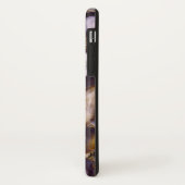 Coques Case-Mate iPhone Conception d'Agate blanc Brown violet (Dos/Gauche)