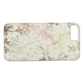 Coques Case-Mate iPhone Conception d'algue pour le matériel en soie (la (Dos (Horizontal))