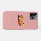 Coques Case-Mate iPhone Conception d'animal Kawaii de Panda Rouge Mignon s (Dos (Horizontal))