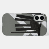 Coques Case-Mate iPhone Conception d'araignée géométrique (Verso (horizontal))
