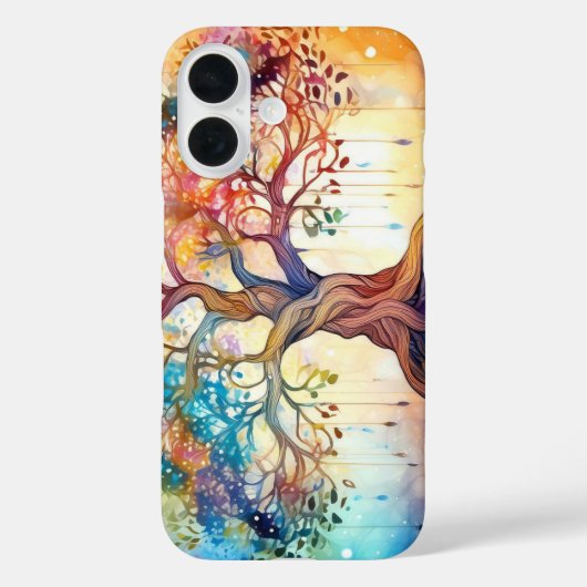 Coques Case-Mate iPhone Conception d'arbre de vie spirituel (Verso)