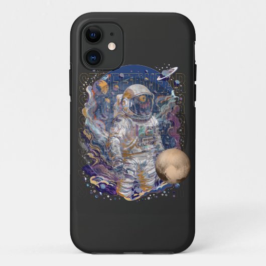 Coques Case-Mate iPhone Conception d'astronaute (Dos)
