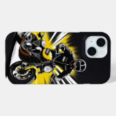 Coques Case-Mate iPhone Conception d'aventure pour motards sombres (Verso (horizontal))
