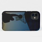 Coques Case-Mate iPhone Conception de basket-ball (Dos (Horizontal))